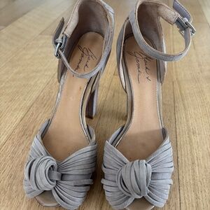 Mark and James open toe high heels